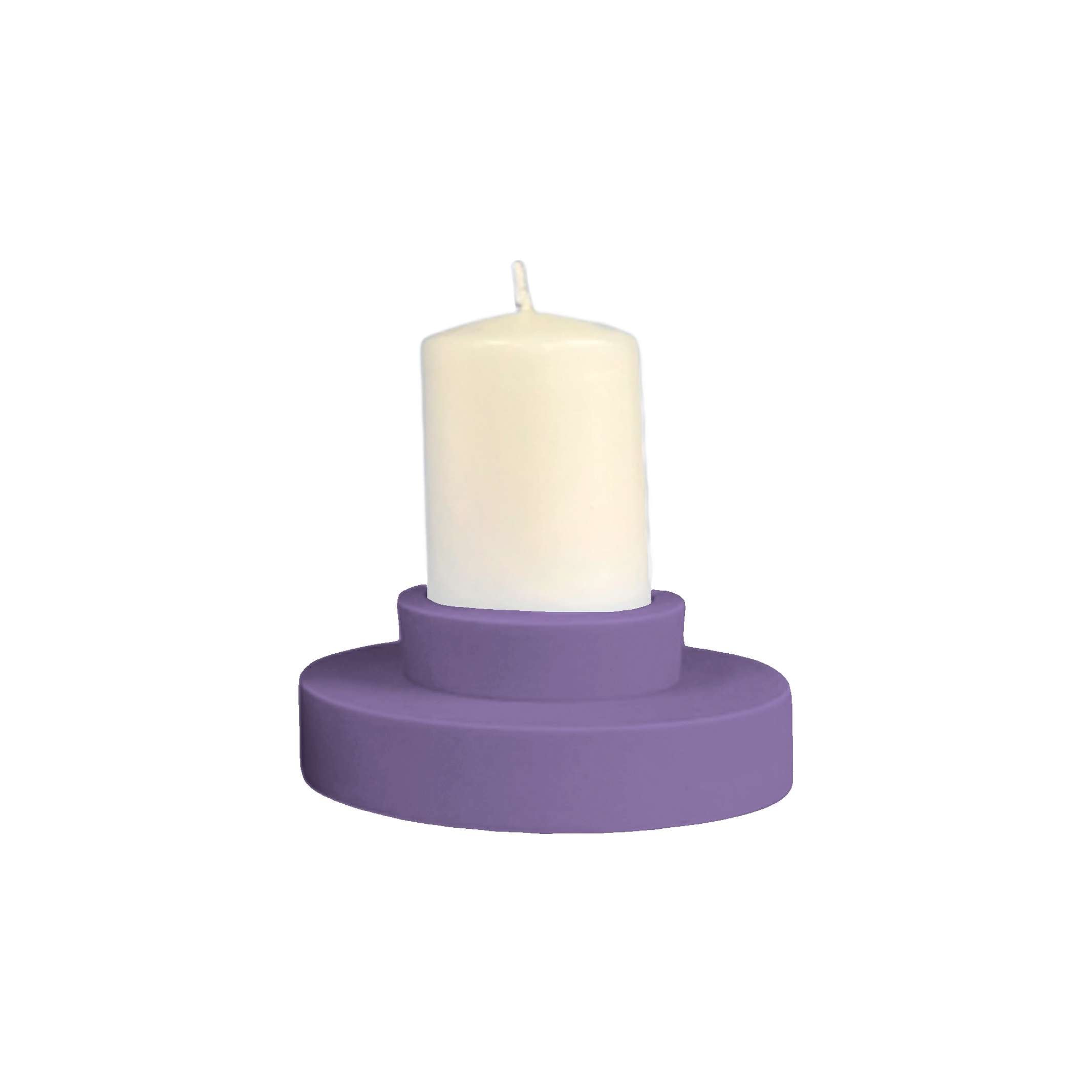 PORTER GREEN – FLIPP-L SILICONE CANDLE HOLDER - Violette